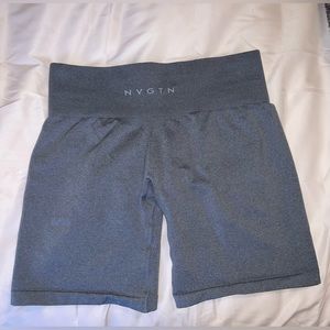 NVGTN Grey Pro Seamless Shorts (size LARGE)